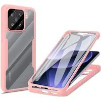 Custodia per Xiaomi 15, Techsuit, ColorVerse 360, Rosa — 3