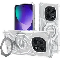 Custodia per Xiaomi Poco M8 / Redmi Note 15 5G, Techsuit, Carbon Shield Pro, Bianca — 3