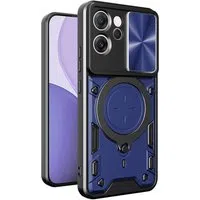 Custodia per Oppo Reno14 FS 5G / Reno14 F, Techsuit, CamGuard Pro, Blu — 3