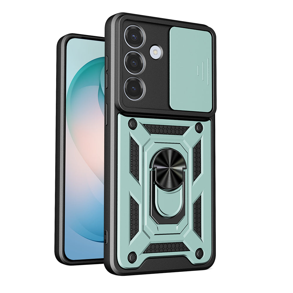 Techsuit Custodia per Samsung Galaxy S26 Plus S947, Techsuit, CamShield, Verde