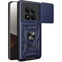 Custodia per Xiaomi Poco M8 Pro / Redmi Note 15 Pro+ 5G, Techsuit, CamShield, Blu — 3