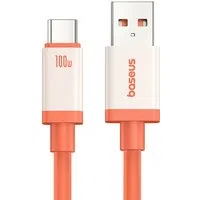 Cavo Dati e Ricarica USB-A - USB-C Baseus Zero Degree Series, 100W, 2m, Rosso — 3