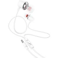 Handsfree 3.5mm HOCO M107, Bianco — 3