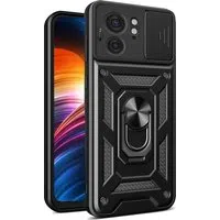 Custodia per Motorola Edge 40, Techsuit, CamShield, Nera — 3