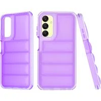 Custodia per Samsung Galaxy A25 A256, Techsuit, Wave Shield, Viola — 3