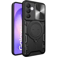 Custodia per Samsung Galaxy S26 FE / S25 FE, Techsuit, CamGuard Pro, Nera — 3
