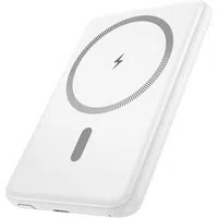 Batteria Esterna Wireless HOCO J140A, 5000mAh, 20W, PD + QI, 1 x USB-C, Bianca — 3