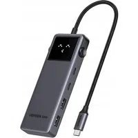 Hub USB-C UGREEN CM888 Uno, 2 x USB-A 3.2 - 3 x USB-C - 1 x HDMI, Grigio — 3