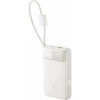 Batteria Esterna Baseus EnerFill FC11, 20000mAh, 22.5W, QC + PD, 1 x Lightning - 1 x USB-A - 2 x USB-C, Beige E0027S05 — 2