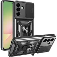 Custodia per Samsung Galaxy A56 A566, Techsuit, CamShield, Nera — 3