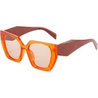 Occhiali da Sole Donna Techsuit 3967, Arancione Viola — 3
