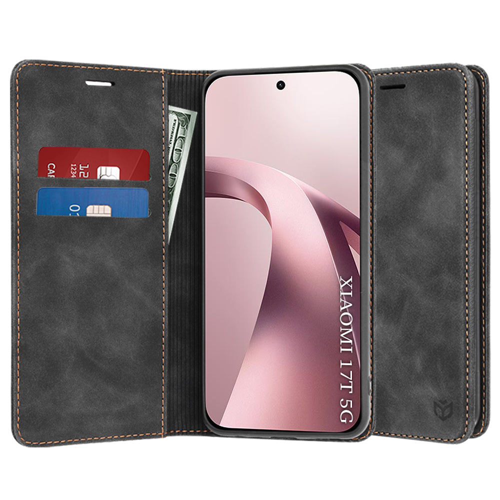 Techsuit Custodia per Xiaomi 17T, Techsuit, Confy, Nera