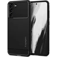 Custodia per Samsung Galaxy S21 FE 5G G990, Spigen, Rugged Armour, Nero ACS03049 — 3