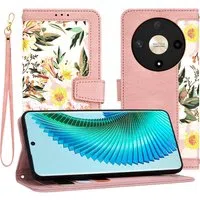 Custodia per Honor Magic6 Lite, Techsuit, FlipCraft, Rosa — 3