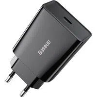 Caricatore da rete Baseus Speed, 20W, 3A, 1 x USB-C, Nero CCFS-SN01 — 3