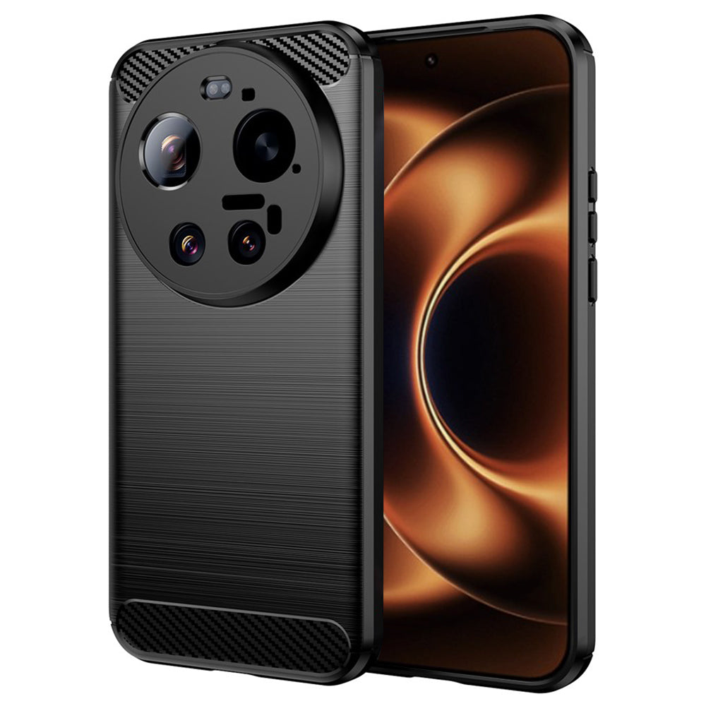 Techsuit Custodia per Xiaomi 17 Ultra, Techsuit, Carbonio, Nera
