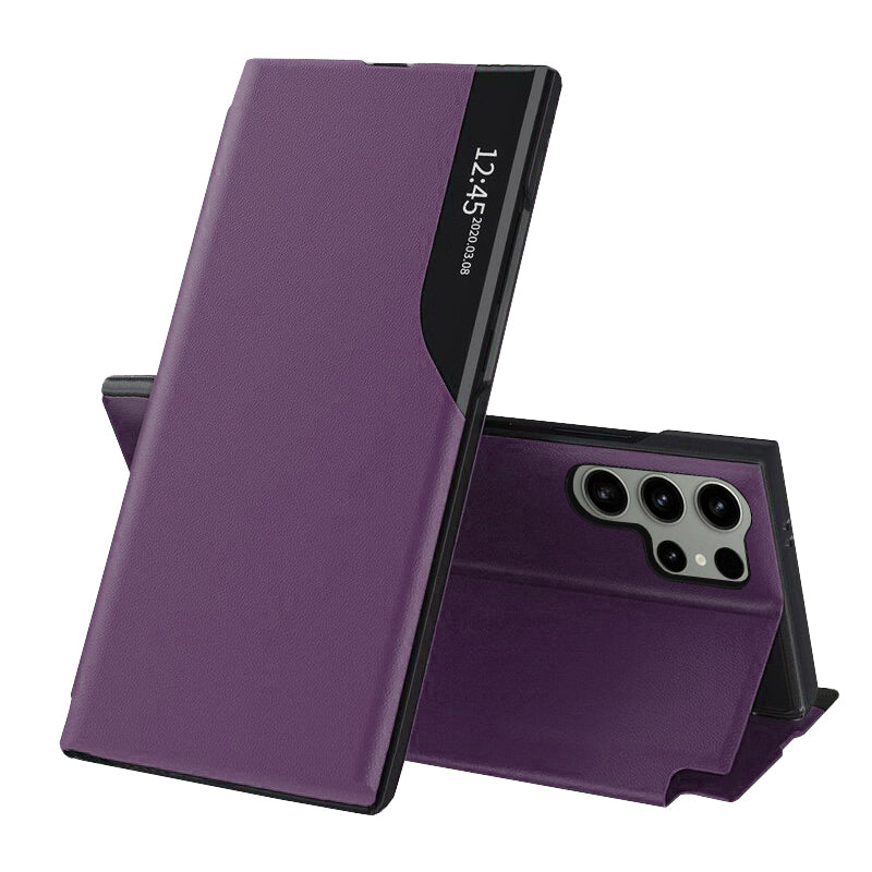 Techsuit Custodia per Samsung Galaxy S24 Ultra S928, Techsuit, eFold, Viola