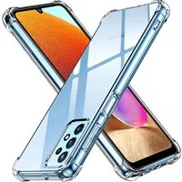 Custodia per Samsung Galaxy A32 A325, Techsuit, Shockproof Clear, Trasparente — 3