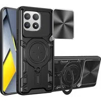 Custodia per Xiaomi Poco F8 Pro, Techsuit, CamGuard Pro, Nera — 3