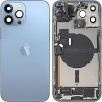 Copertura Batteria Apple iPhone 13 Pro Max, Con Scocca Centrale, Parti Complete, Blu (Sierra Blue), Swap Premium — 3