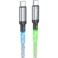 Cavo Dati e Ricarica USB-C - USB-C HOCO U112, 60W, 1m, Grigio — 3