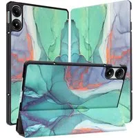 Custodia per Xiaomi Redmi Pad Pro / Pad / Pad Pro 5G, Techsuit, FoldPro Green Time, Multicolore — 3