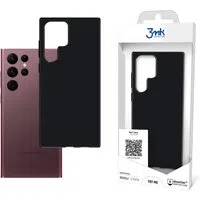 Custodia per Samsung Galaxy S22 Ultra 5G S908, 3MK, Nera Opaca — 3