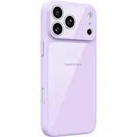 Custodia MagSafe per Apple iPhone 16 Pro, OEM, Vetro Originale, Viola — 3