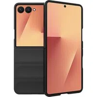 Custodia per Samsung Galaxy Z Flip7 F766, Techsuit, Magic Shield, Nera — 3