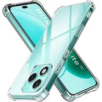Custodia per Honor 400 Lite, Techsuit, Shockproof Clear, Trasparente — 3
