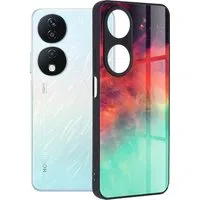Custodia per Honor X7b 5G / 90 Smart / X7b 4G, Techsuit, Glaze, Turchese — 3