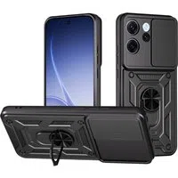 Custodia per Oppo Reno15 FS / Reno15 F, Techsuit, CamShield, Nera — 3