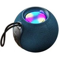 Cassa Portatile Bluetooth Yesido YSW13, 5W, RGB, Blu — 3