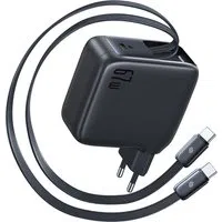 Caricatore di rete con cavo USB-C Baseus EnerCore CJ21, 67W, 3.35A, 1 x USB-C, Nero E0121D00 — 3
