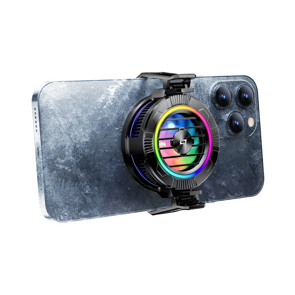 Ventilatore Gaming per Telefono Techsuit P66, Nero