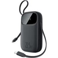 Batteria Esterna Baseus EnerFill FC31, 10000mAh, 22.5W, QC + PD, 1 x Lightning - 1 x USB-A - 2 x USB-C, Nera P10082106123-00 — 3