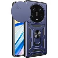 Custodia per Xiaomi 14 Ultra, Techsuit, CamShield, Blu — 3