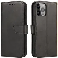 Custodia per Honor 600 Lite, OEM, Marva Wallet, Nera — 3