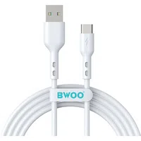 Cavo Dati e Ricarica USB-A - USB-C BWOO BO-X172C-2M, 15W, 2m, Bianco — 3
