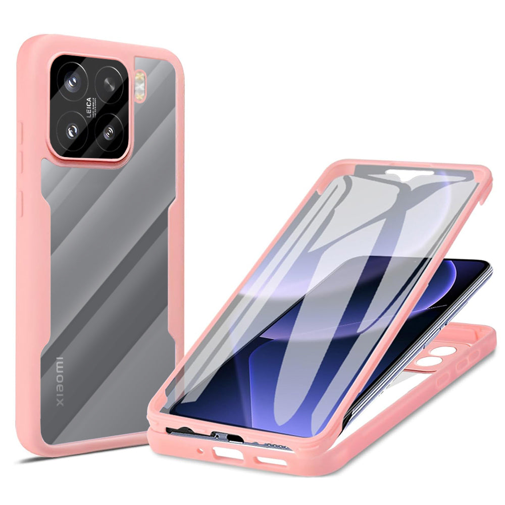 Techsuit Custodia per Xiaomi 15, Techsuit, ColorVerse 360, Rosa