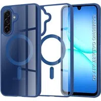 Custodia MagSafe per Samsung Galaxy A17 4G / A17 5G, Techsuit, Pro, Blu — 3