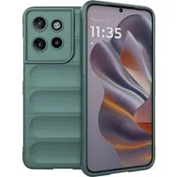 Custodia per Motorola Edge 60 Neo / Edge 50 Neo, Techsuit, Magic Shield, Verde — 3