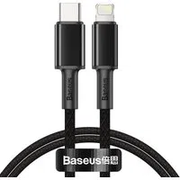 Cavo dati e ricarica USB-C - Lightning intrecciato ad alta densità di Baseus, 20W, 1m, nero CATLGD-01 — 3