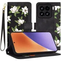 Custodia per Xiaomi 15, Techsuit, FlipCraft, Nera — 3