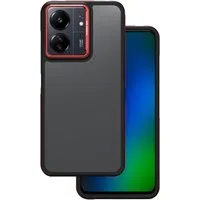 Custodia per Xiaomi Poco M6 / Redmi 13C 5G, OEM, Crystal Black, Rosa — 3
