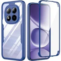 Custodia per Xiaomi Poco M8 Pro / Redmi Note 15 Pro+ 5G, Techsuit, ColorVerse 360, Blu — 3