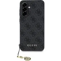 Custodia per Samsung Galaxy A56 A566, Guess, 4G Charm, Nera — 3