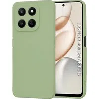 Custodia per Honor 400 Smart 4G / X7d 4G / 400 Smart 5G, Techsuit, SoftFlex, Verde Chiaro — 3