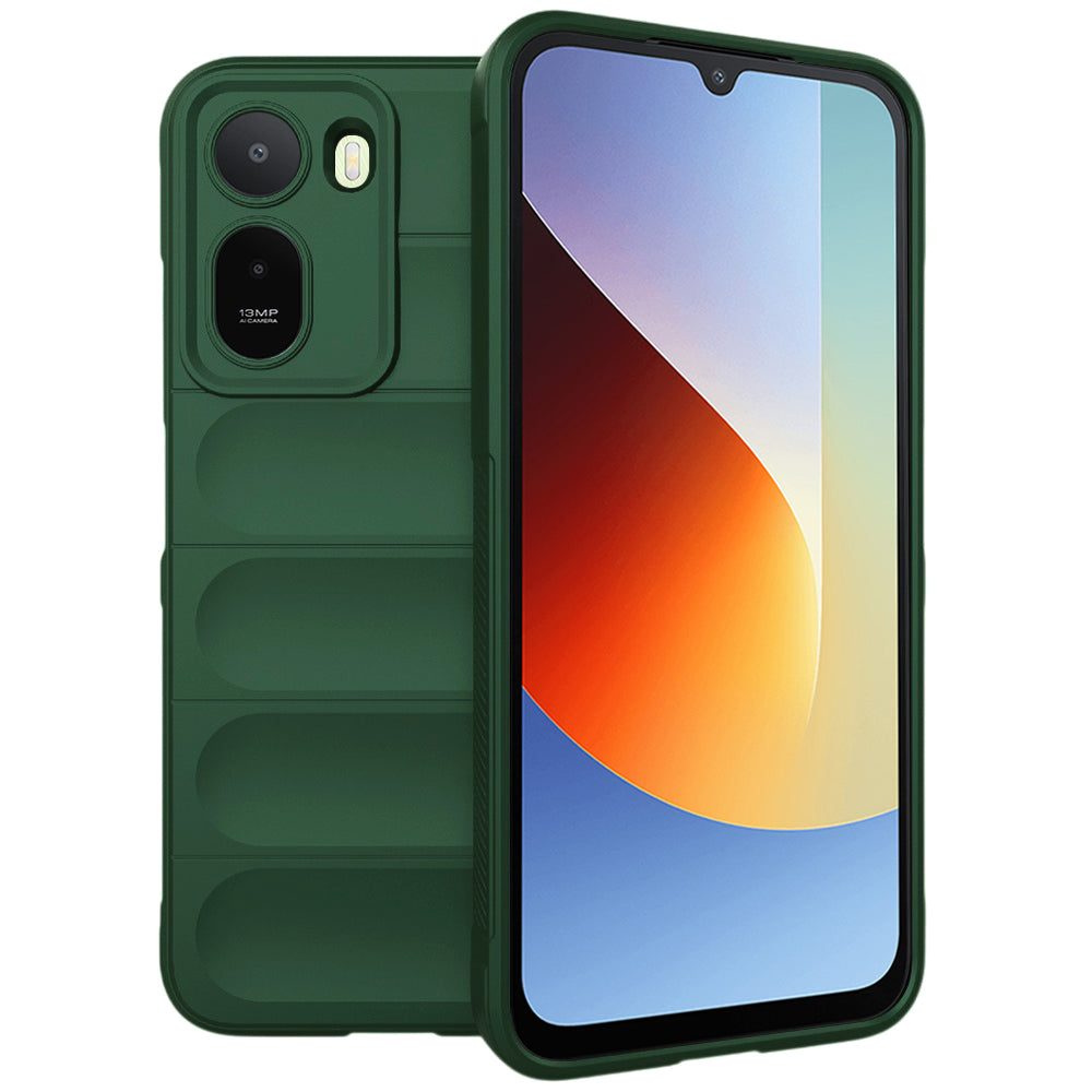 Custodia per Xiaomi Redmi A7 Pro 4G, Techsuit, Magic Shield, Verde