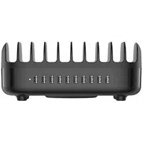 Caricabatterie Stazione Orico DUK-10P-V1, 120W, 2.4A, 10 x USB-A, Nero — 3